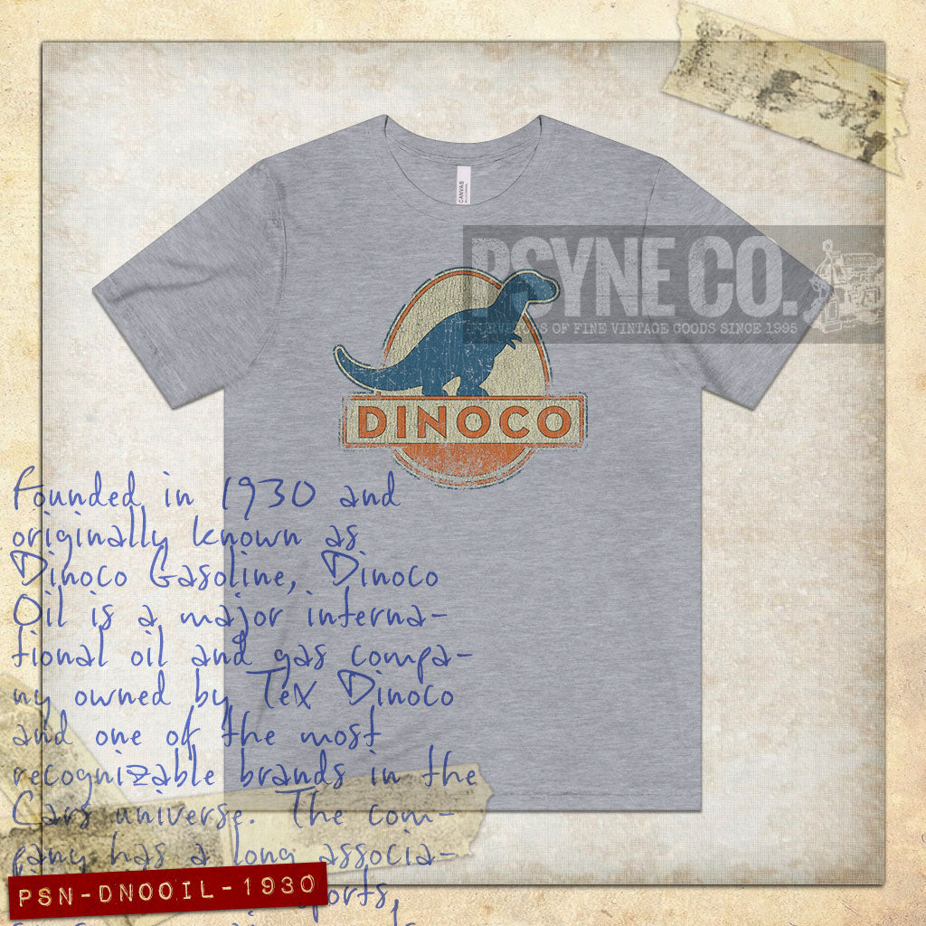 Dinoco Oil 1930 Vintage Men's T-Shirt