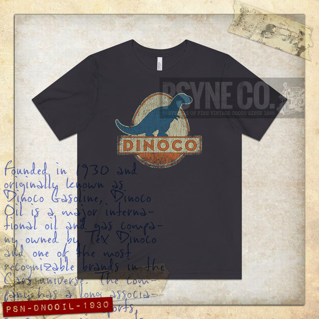 Dinoco Oil 1930 Vintage Men's T-Shirt
