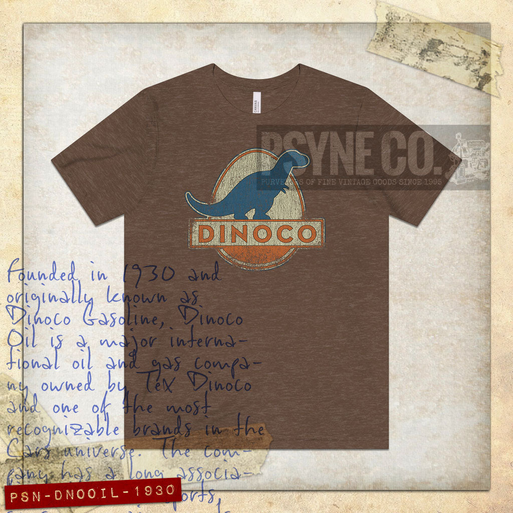 Dinoco Oil 1930 Vintage Men's T-Shirt