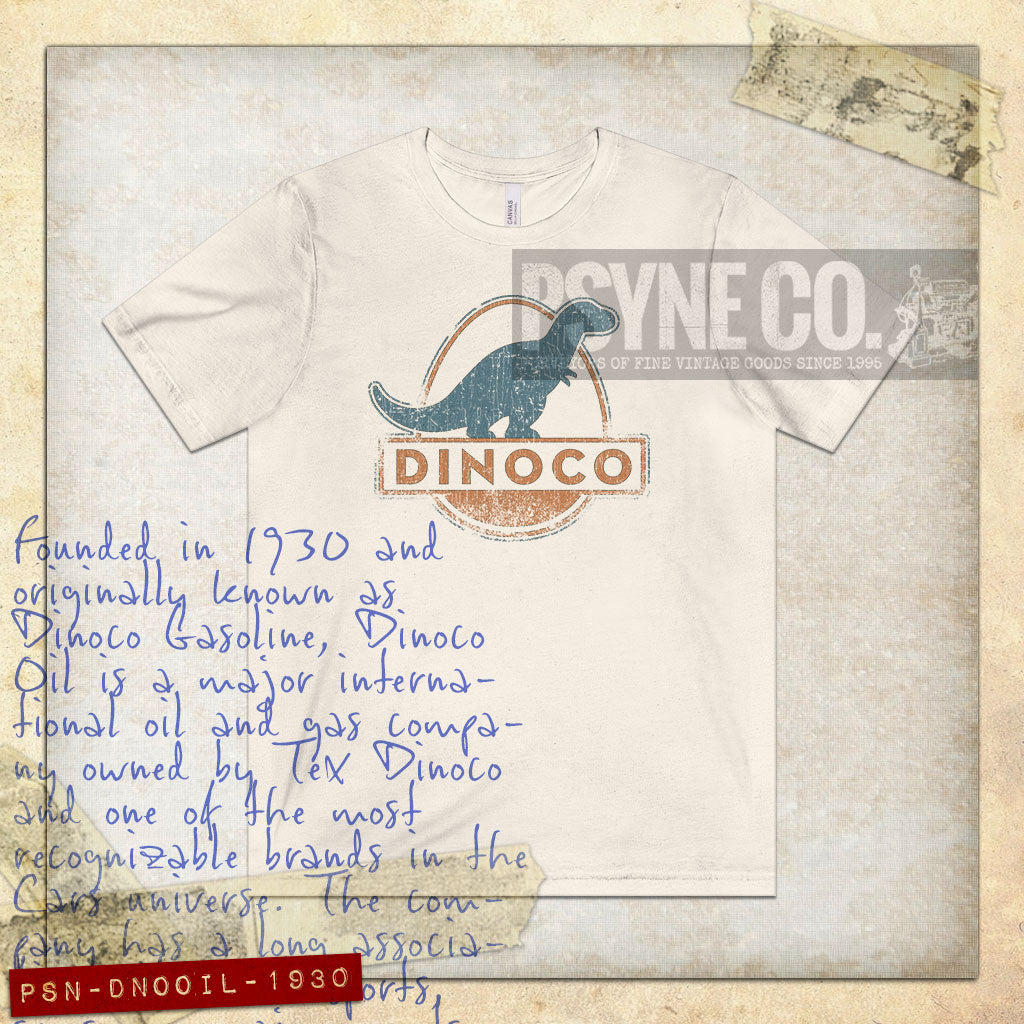 Dinoco Oil 1930 Vintage Men's T-Shirt