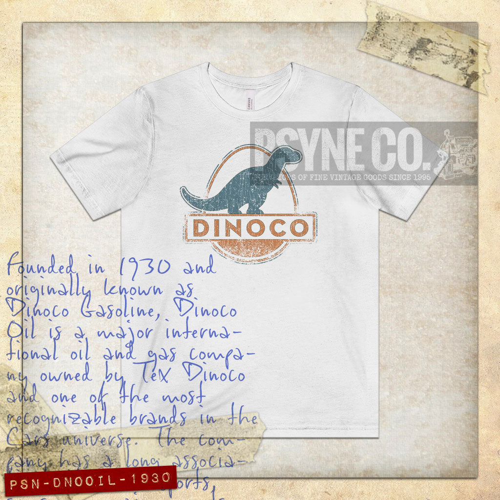 Dinoco Oil 1930 Vintage Men's T-Shirt
