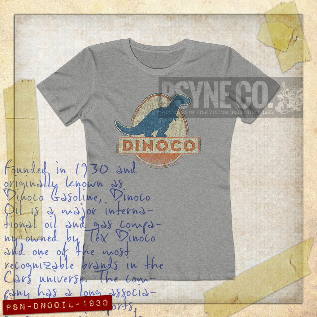Dinoco Oil 1930 Vintage Women's T-Shirt