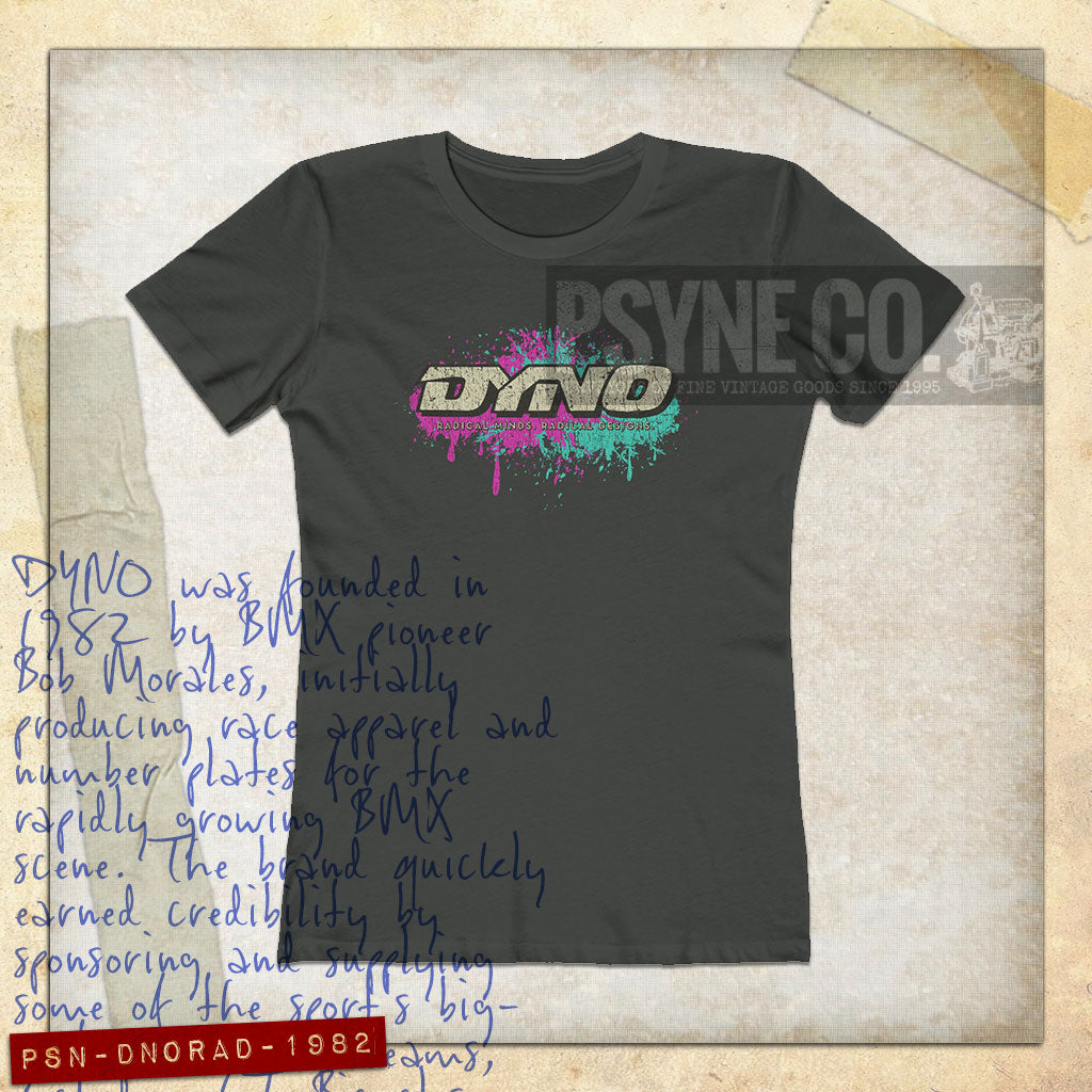 DYNO BMX Radical 1982 Vintage Women's T-Shirt