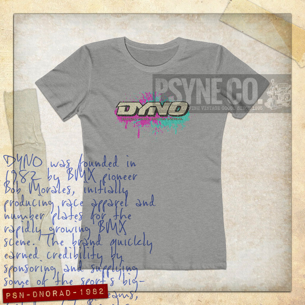DYNO BMX Radical 1982 Vintage Women's T-Shirt