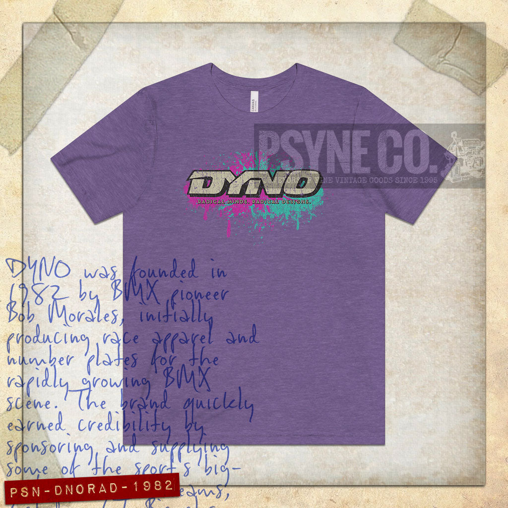 DYNO BMX Radical 1982 Vintage Men's T-Shirt