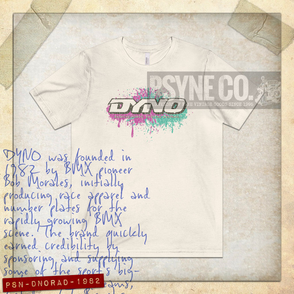 DYNO BMX Radical 1982 Vintage Men's T-Shirt