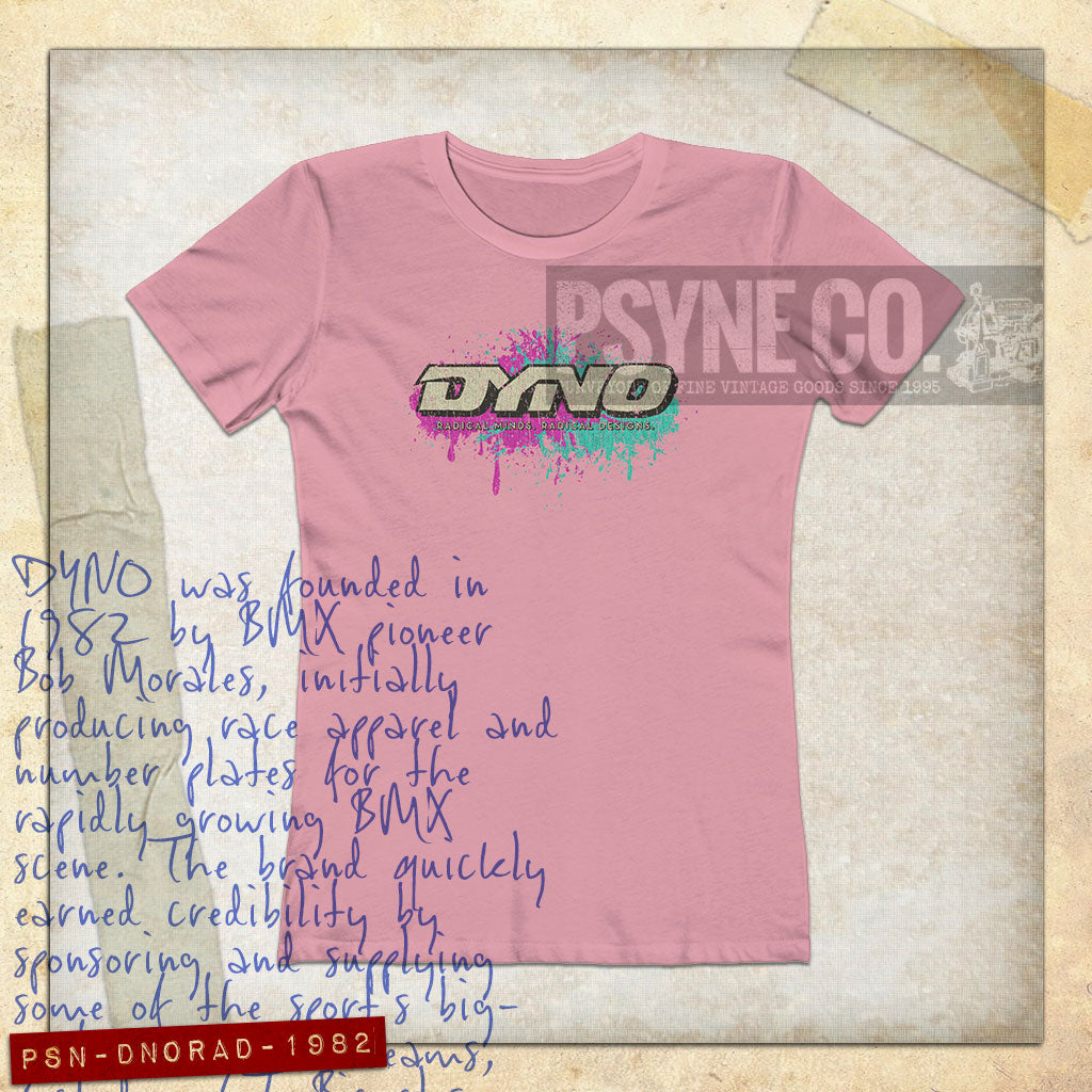 DYNO BMX Radical 1982 Vintage Women's T-Shirt