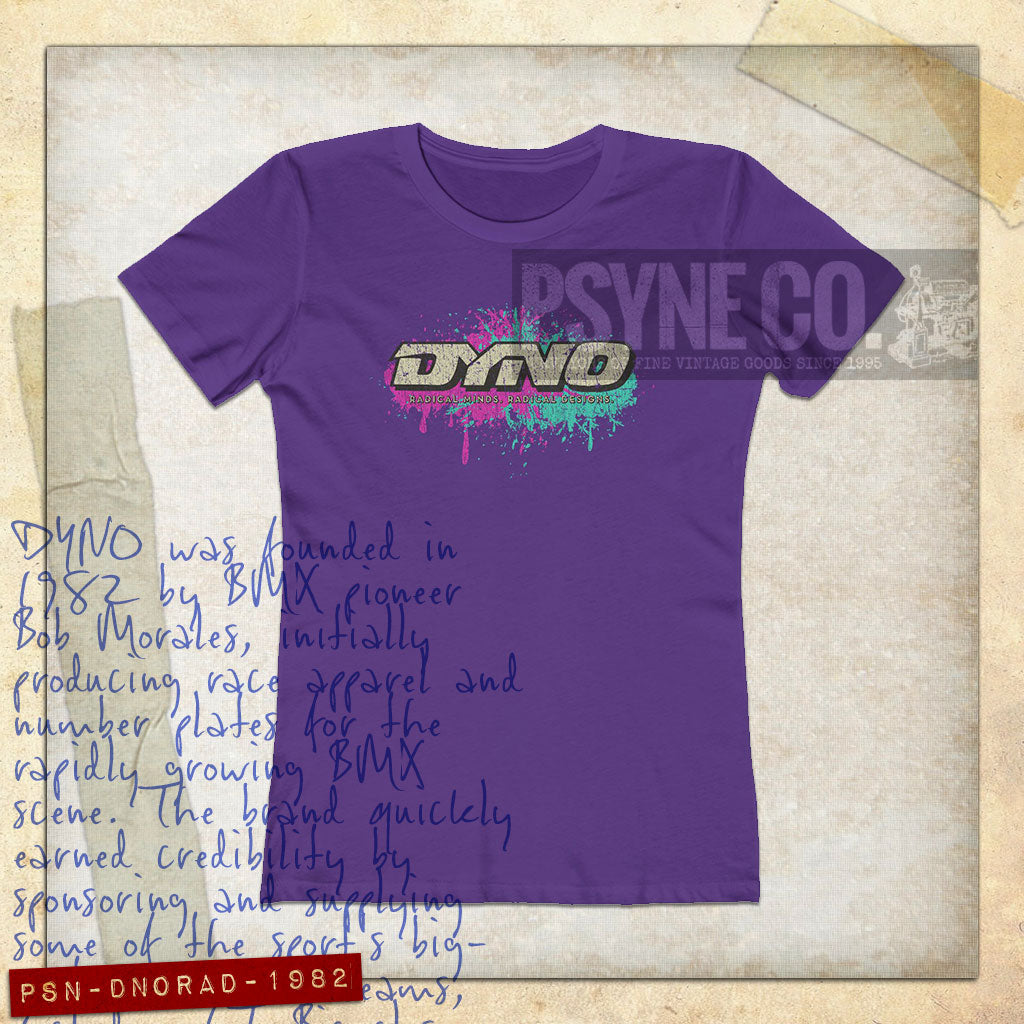 DYNO BMX Radical 1982 Vintage Women's T-Shirt