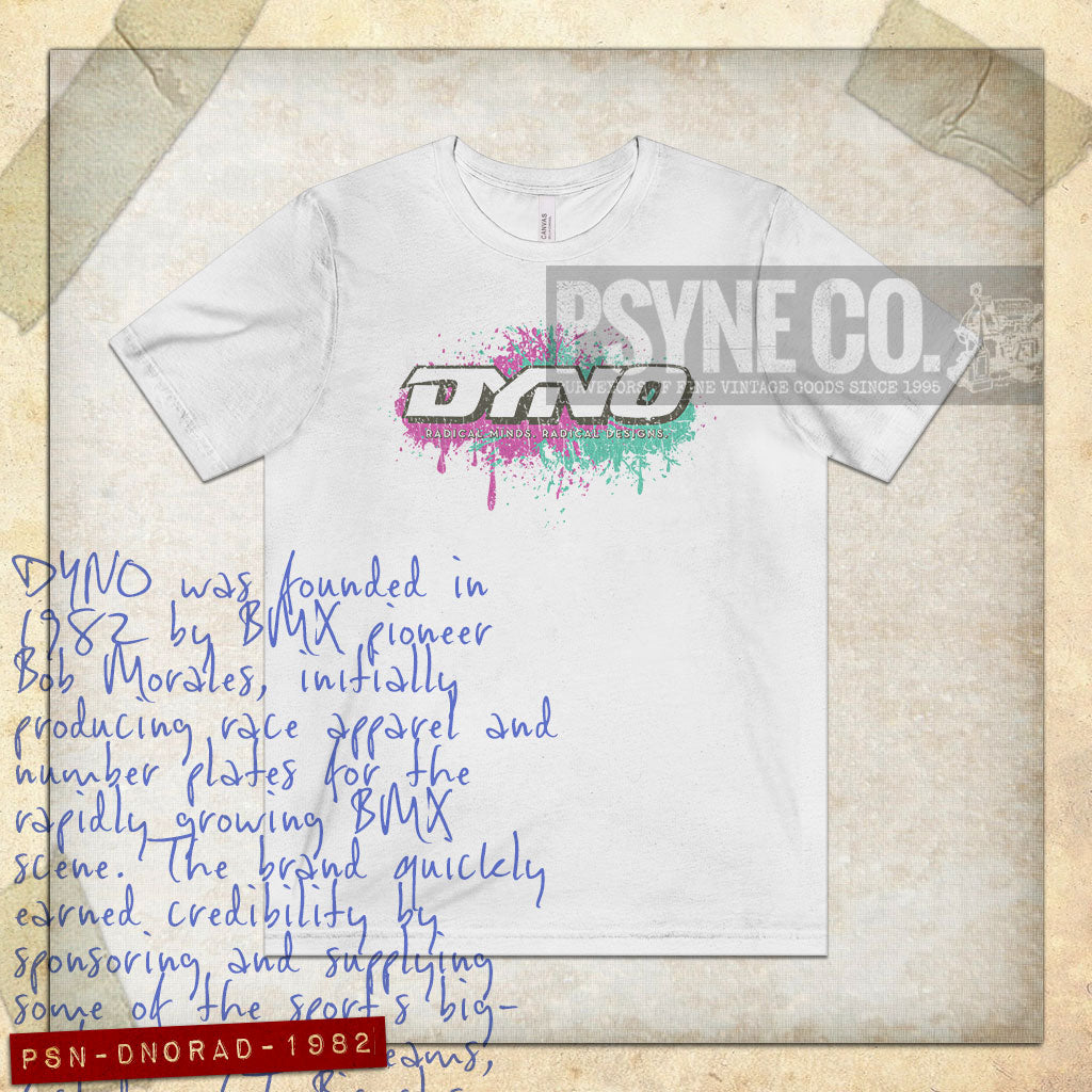 DYNO BMX Radical 1982 Vintage Men's T-Shirt