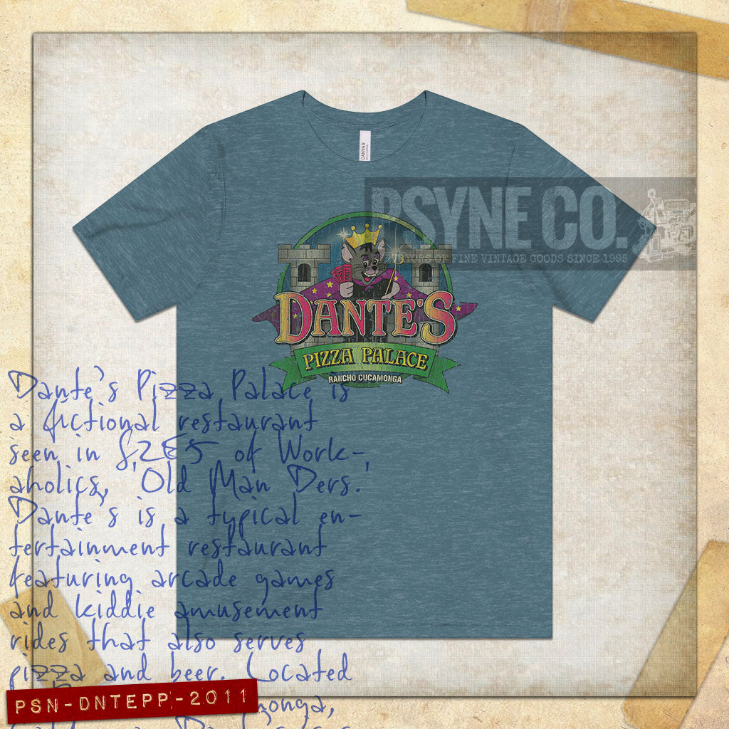 Dante’s Pizza Palace 2011 Vintage Men's T-Shirt