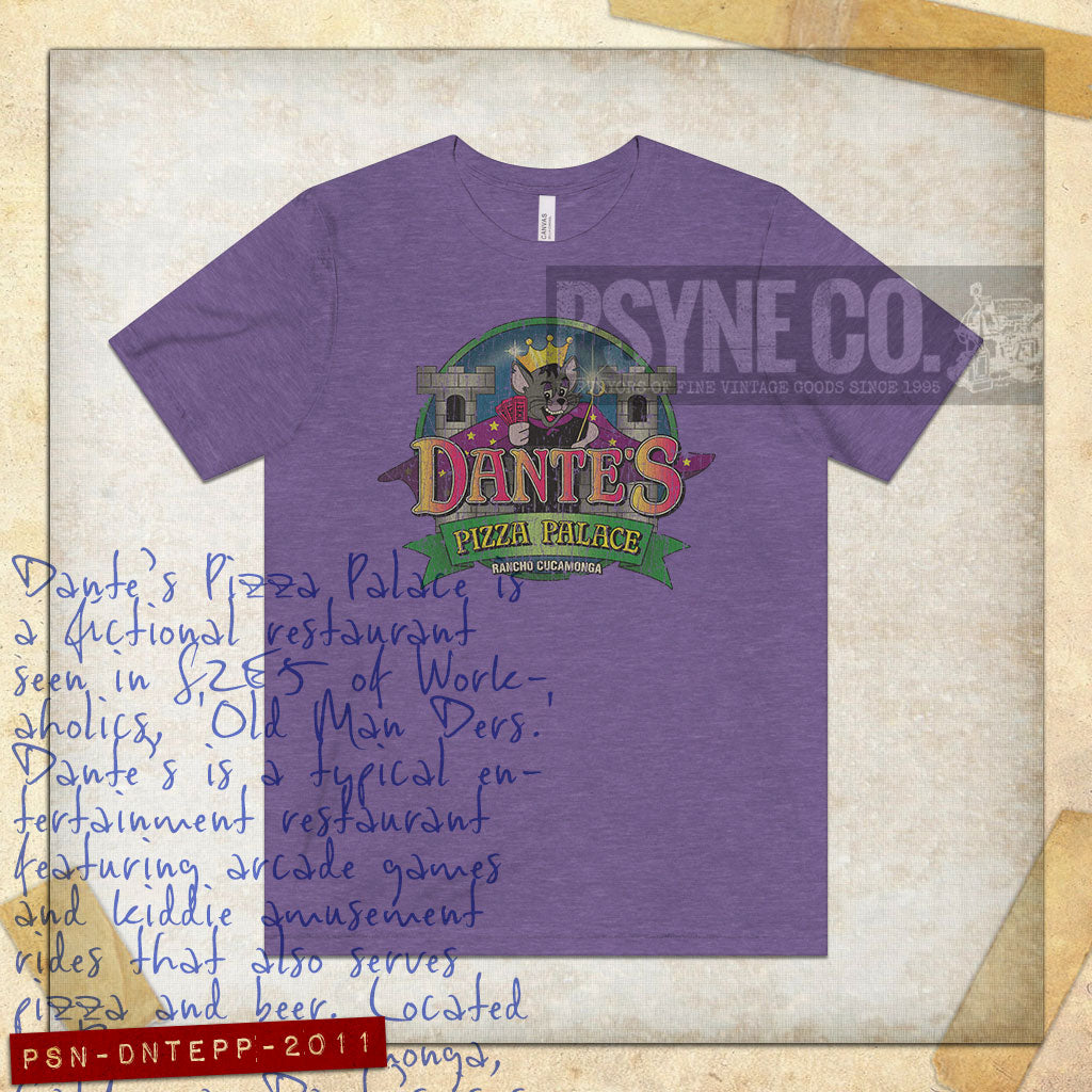 Dante’s Pizza Palace 2011 Vintage Men's T-Shirt