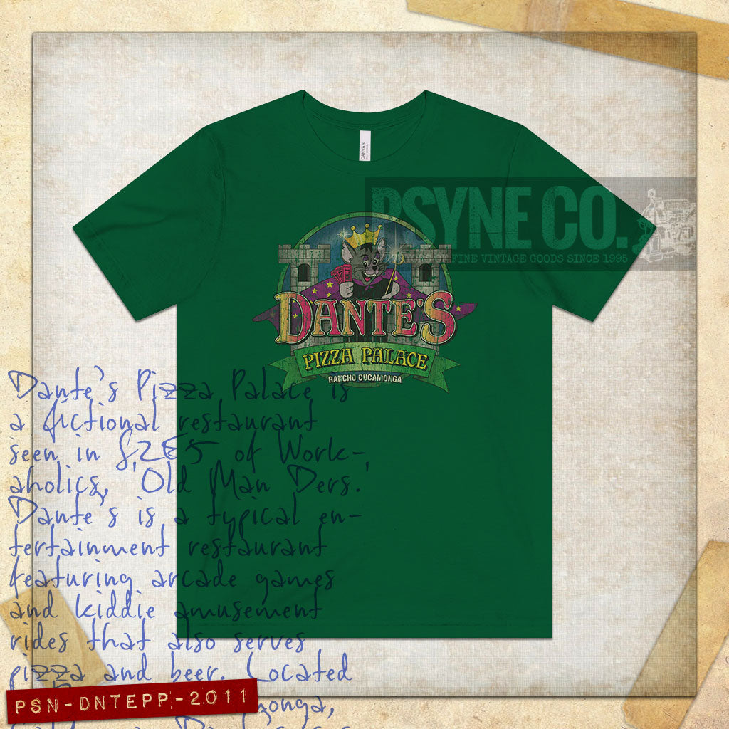 Dante’s Pizza Palace 2011 Vintage Men's T-Shirt