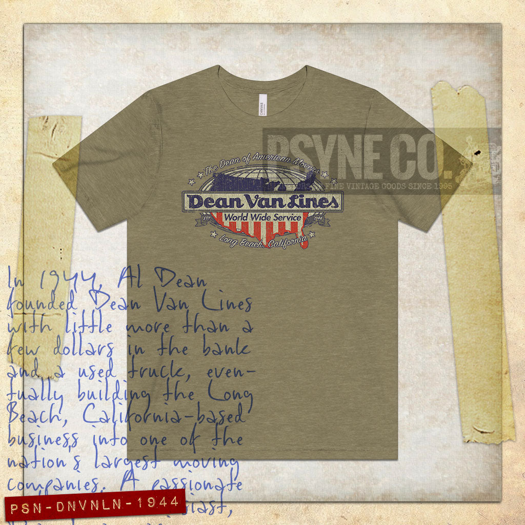 Dean Van Lines 1944 Vintage Men's T-Shirt