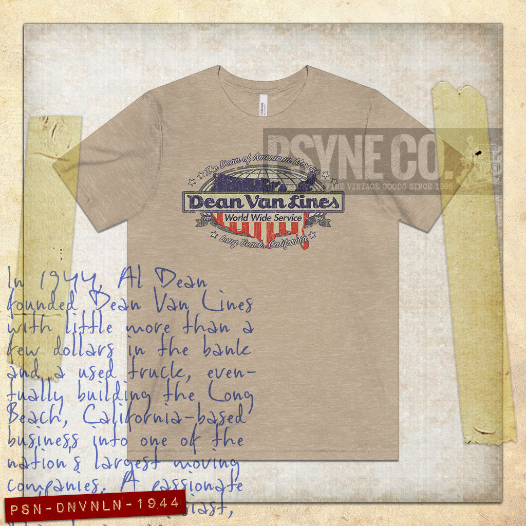 Dean Van Lines 1944 Vintage Men's T-Shirt
