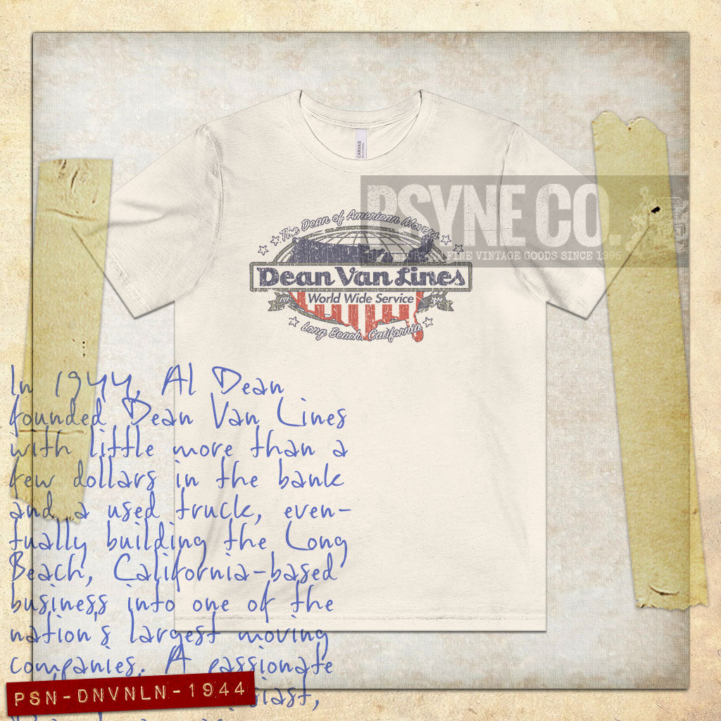 Dean Van Lines 1944 Vintage Men's T-Shirt