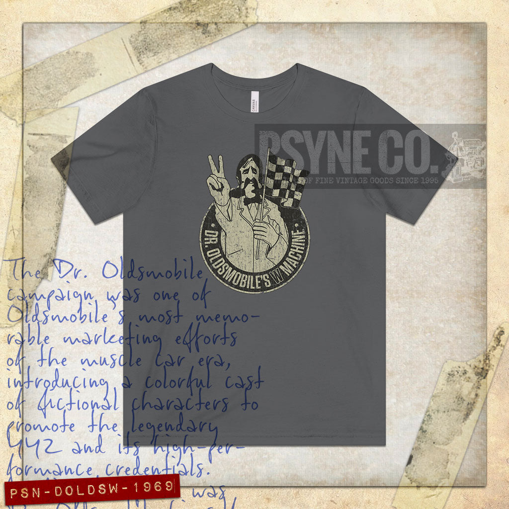 Dr. Oldsmobile's W Machine 1969 Vintage Men's T-Shirt