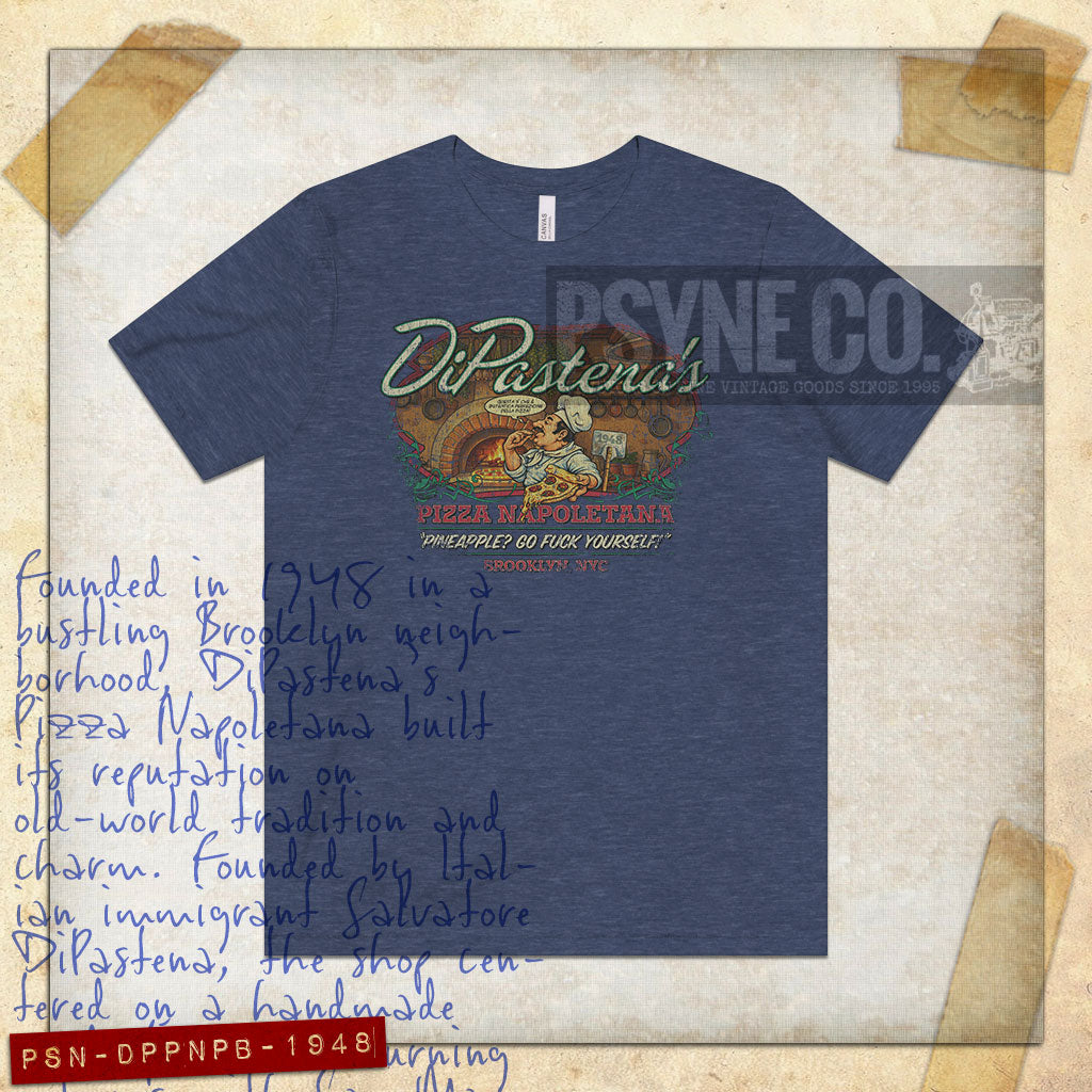 DiPastena's Pizza Napoletana Brooklyn 1948 Vintage Men's T-Shirt
