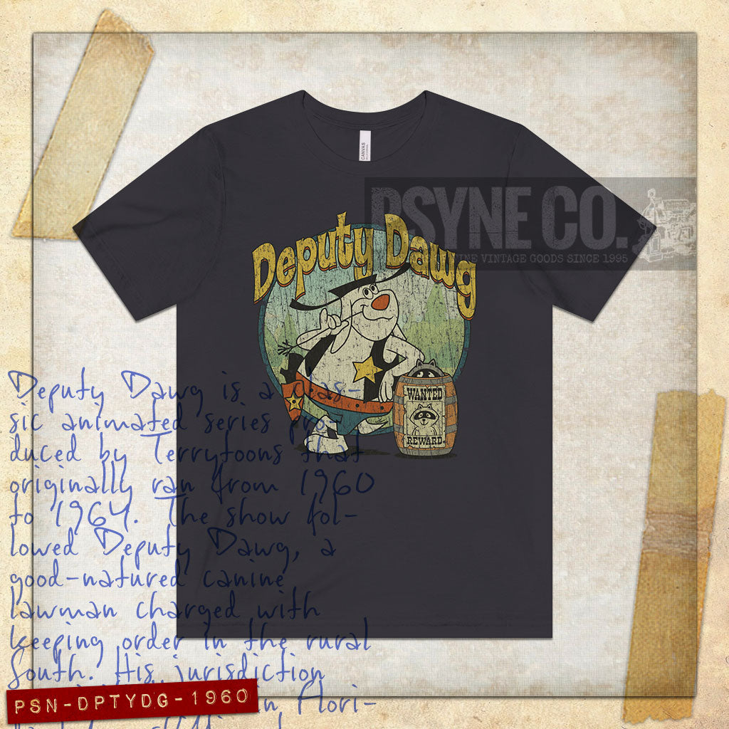 Deputy Dawg 1960 Vintage Men's T-Shirt