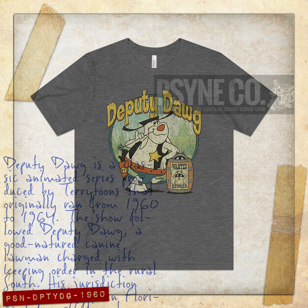 Deputy Dawg 1960 Vintage Men's T-Shirt