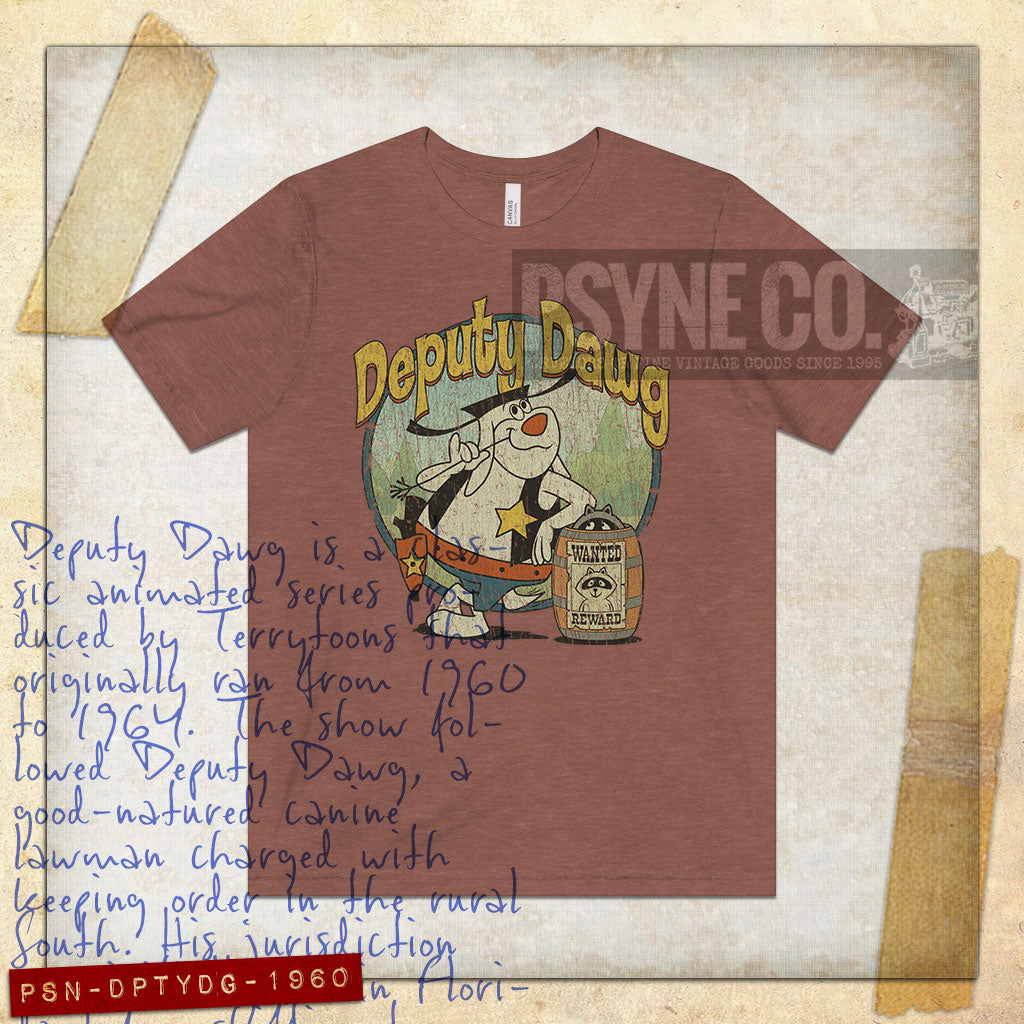 Deputy Dawg 1960 Vintage Men's T-Shirt