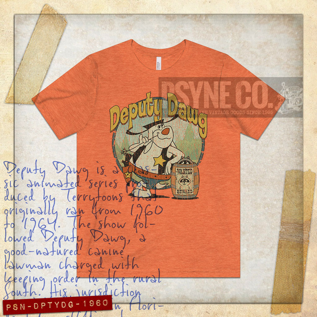 Deputy Dawg 1960 Vintage Men's T-Shirt