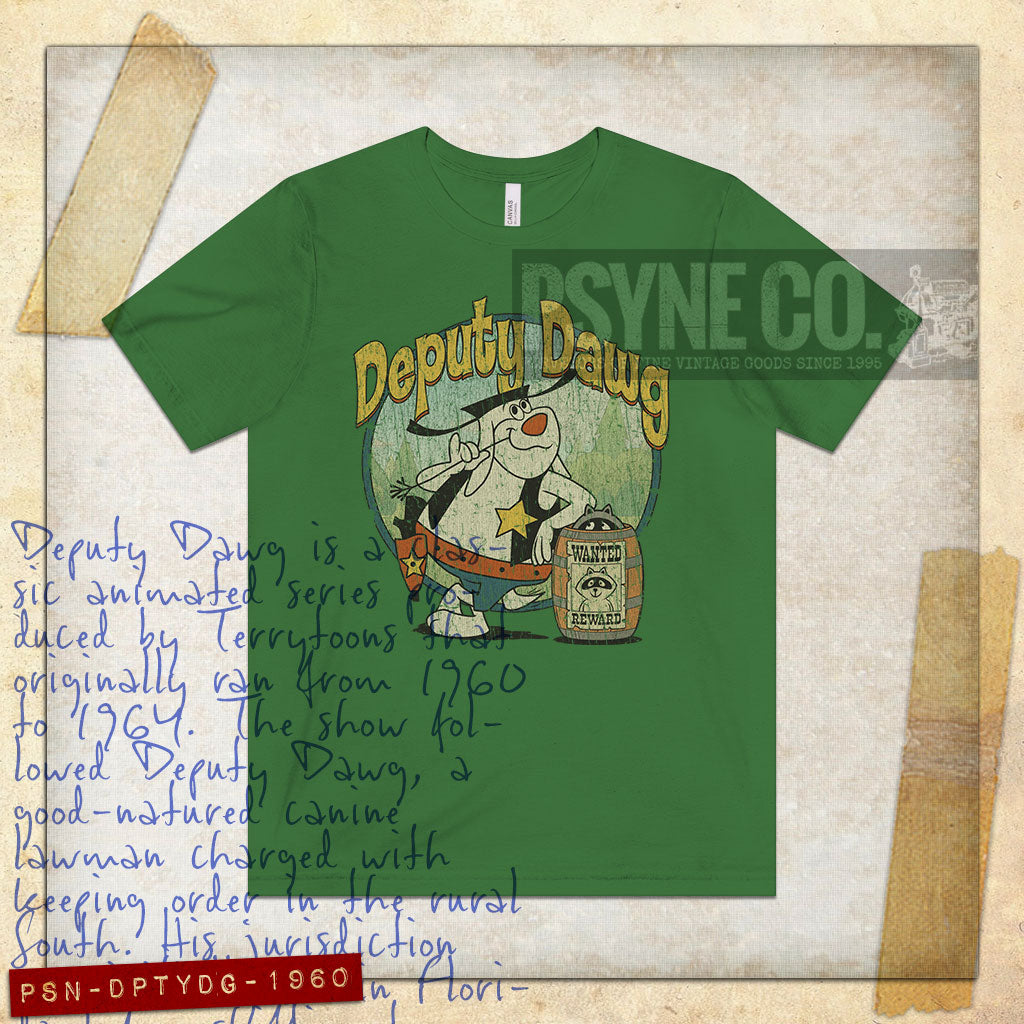 Deputy Dawg 1960 Vintage Men's T-Shirt