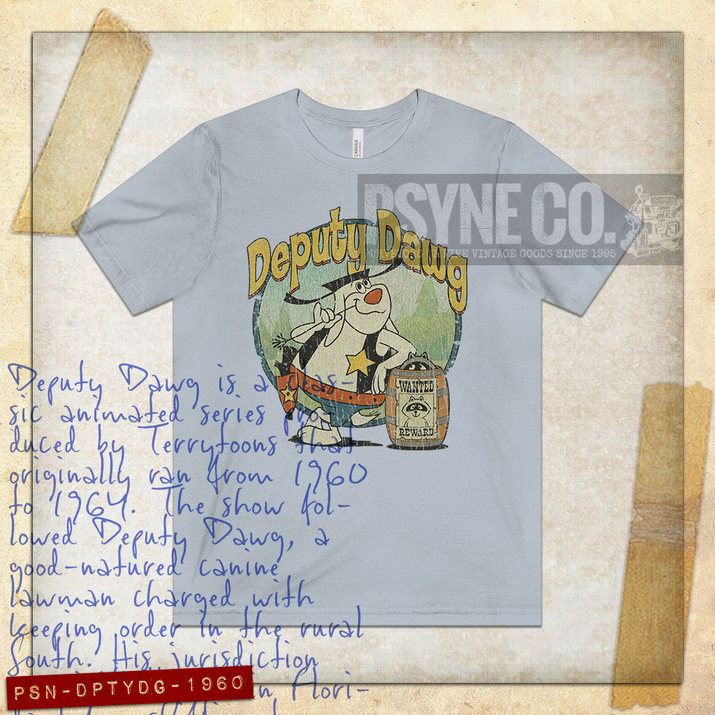 Deputy Dawg 1960 Vintage Men's T-Shirt