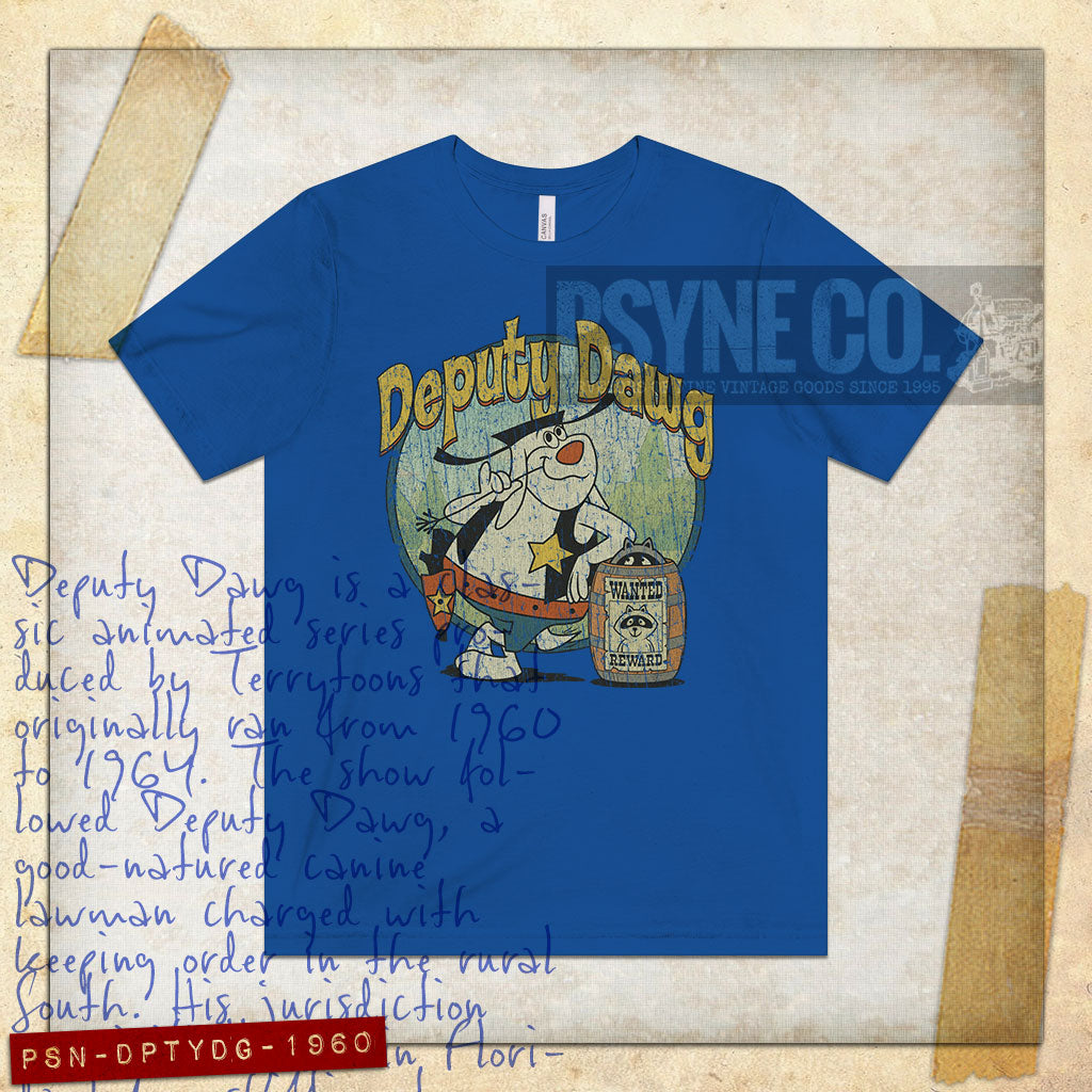 Deputy Dawg 1960 Vintage Men's T-Shirt