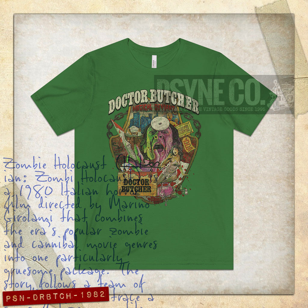 Doctor Butcher M.D. 1982 Vintage Men's T-Shirt