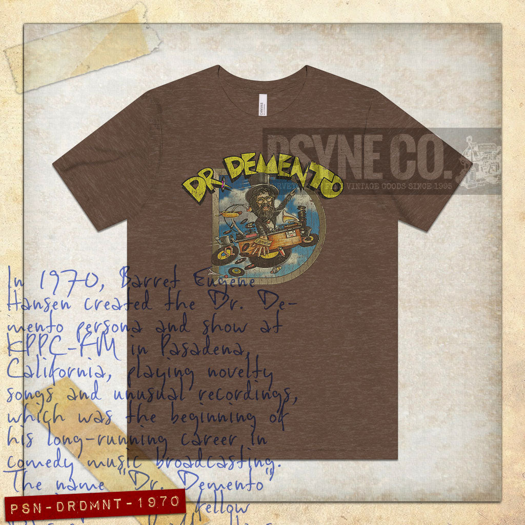 Dr. Demento 1970 Vintage Men's T-Shirt