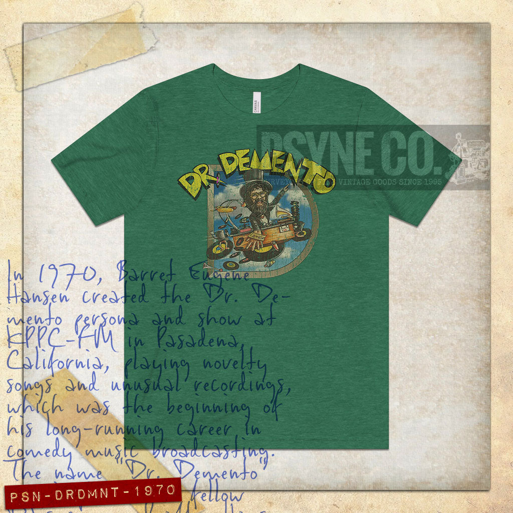 Dr. Demento 1970 Vintage Men's T-Shirt