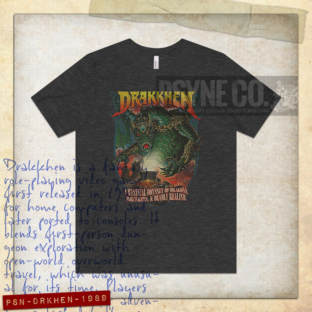 Drakkhen 1989 Vintage Men's T-Shirt