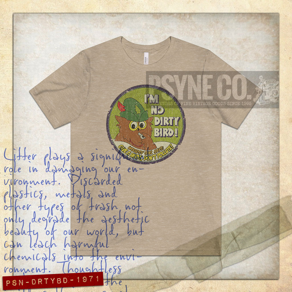 I'm No Dirty Bird 1971 Vintage Men's T-Shirt