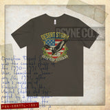 Desert Storm Gulf War Veteran Thunder & Lightning 1991 Vintage Men's T-Shirt