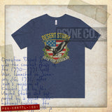 Desert Storm Gulf War Veteran Thunder & Lightning 1991 F/B Vintage Men's T-Shirt
