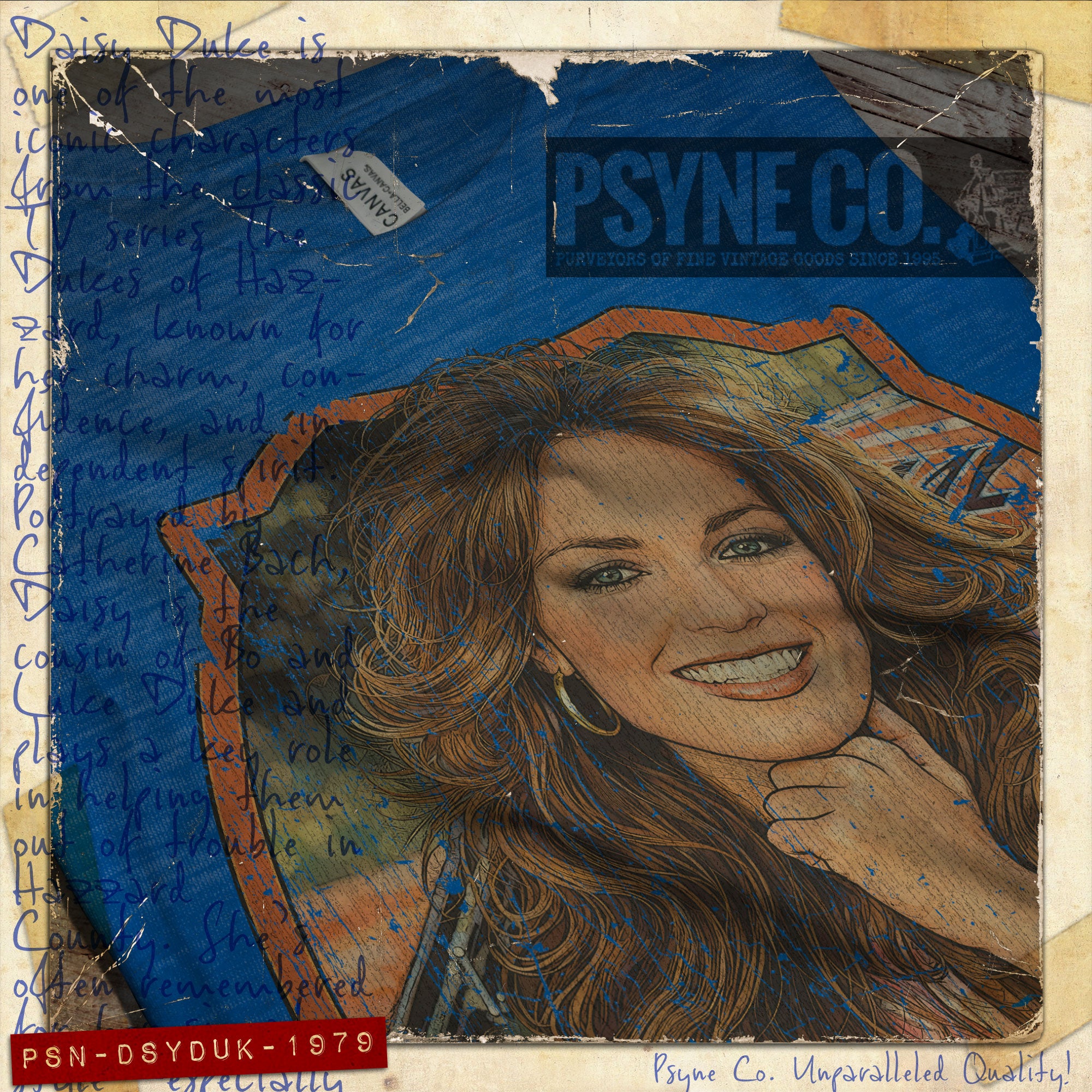 Daisy Duke 1979 Vintage Men's T-Shirt