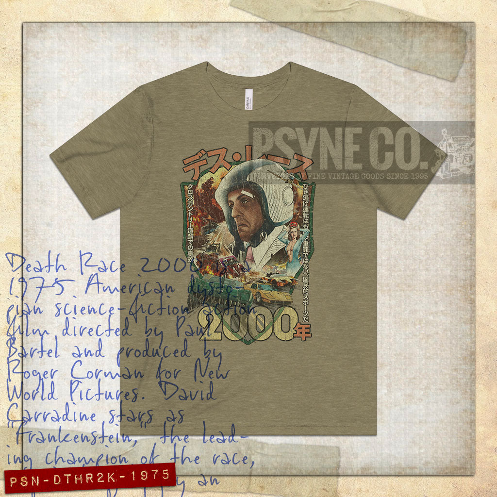 Death Race 2000 1975 Vintage Men's T-Shirt