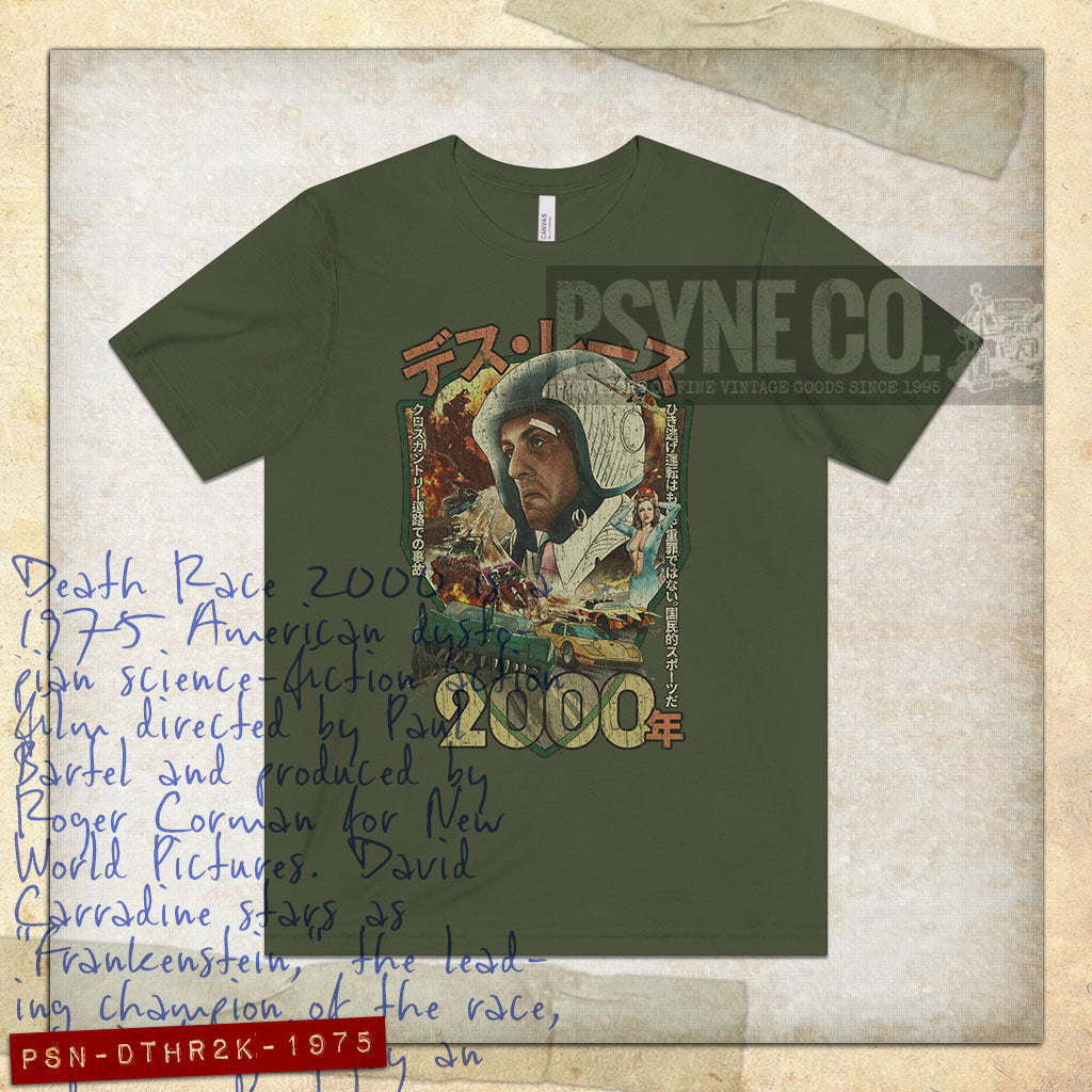 Death Race 2000 1975 Vintage Men's T-Shirt