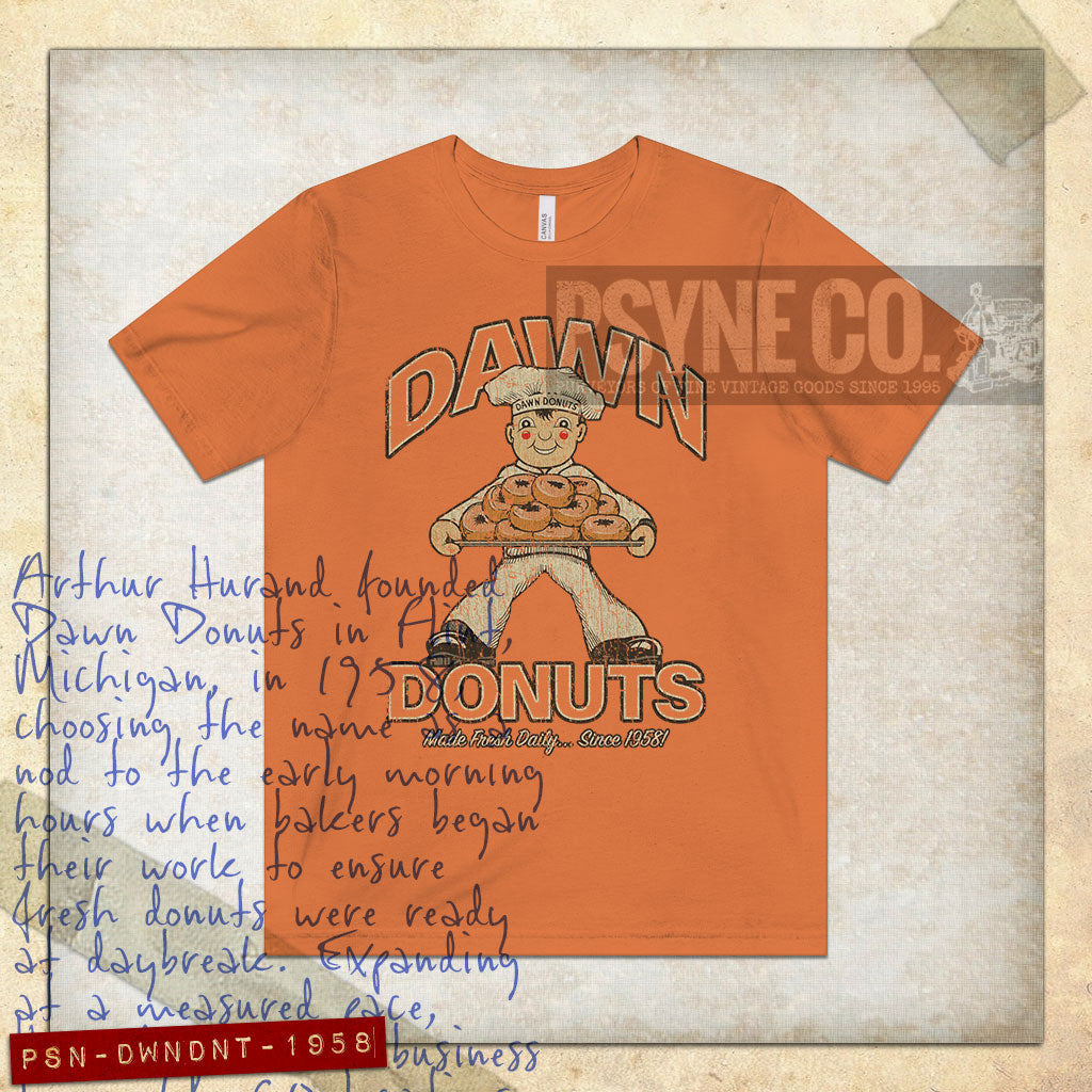 Dawn Donuts 1958 Vintage Men's T-Shirt
