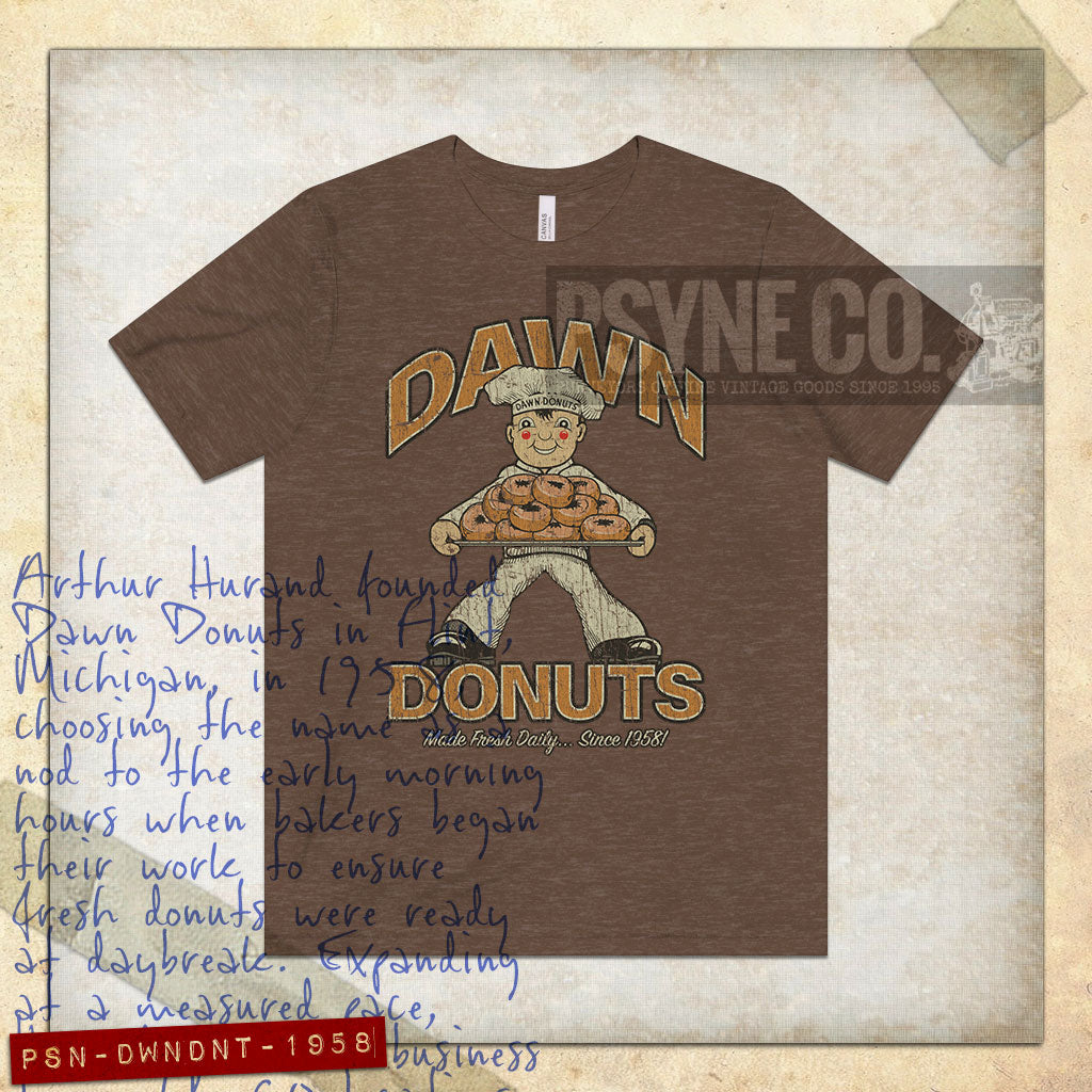Dawn Donuts 1958 Vintage Men's T-Shirt
