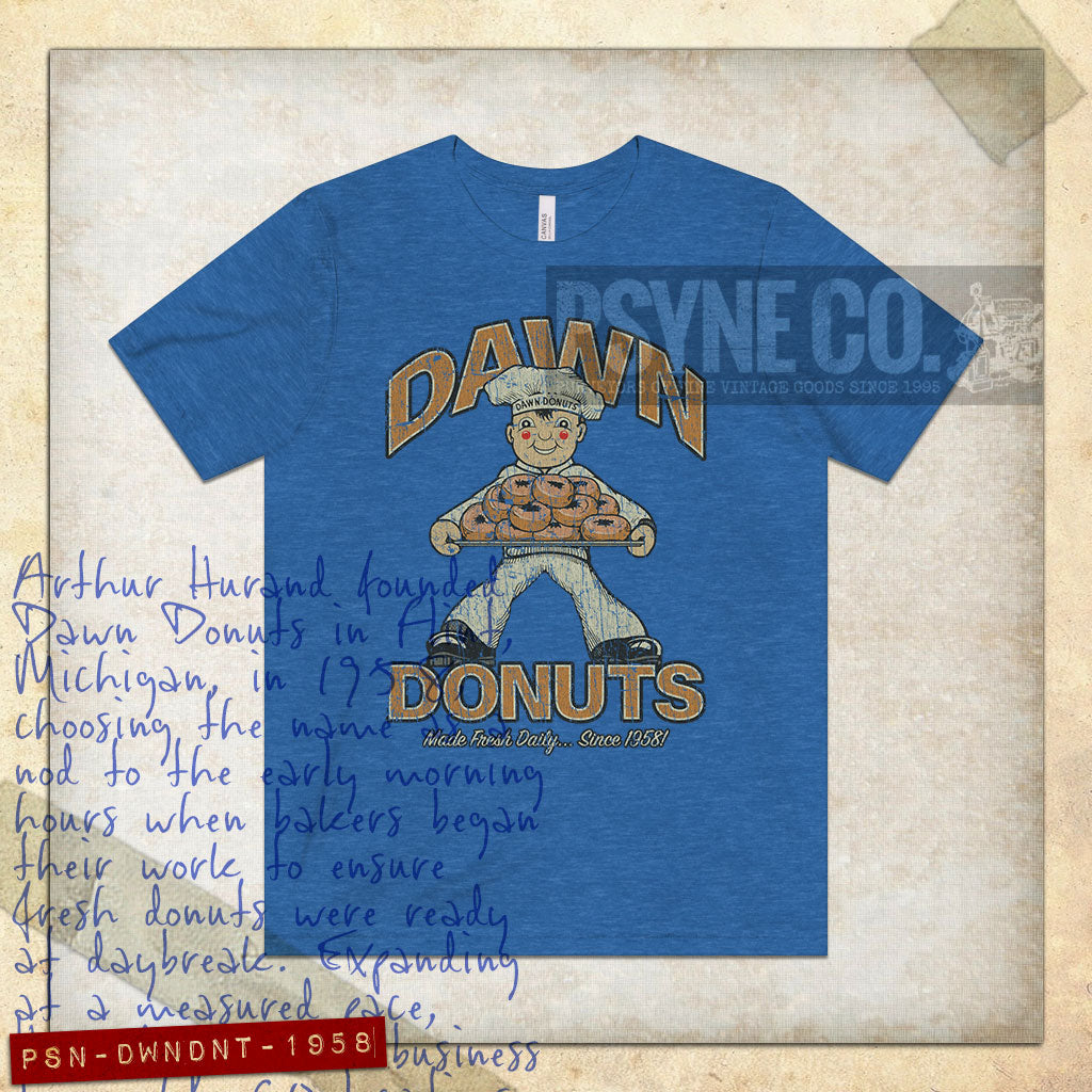 Dawn Donuts 1958 Vintage Men's T-Shirt