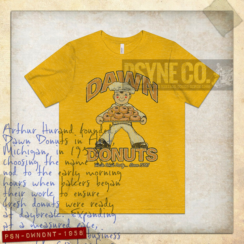 Dawn Donuts 1958 Vintage Men's T-Shirt
