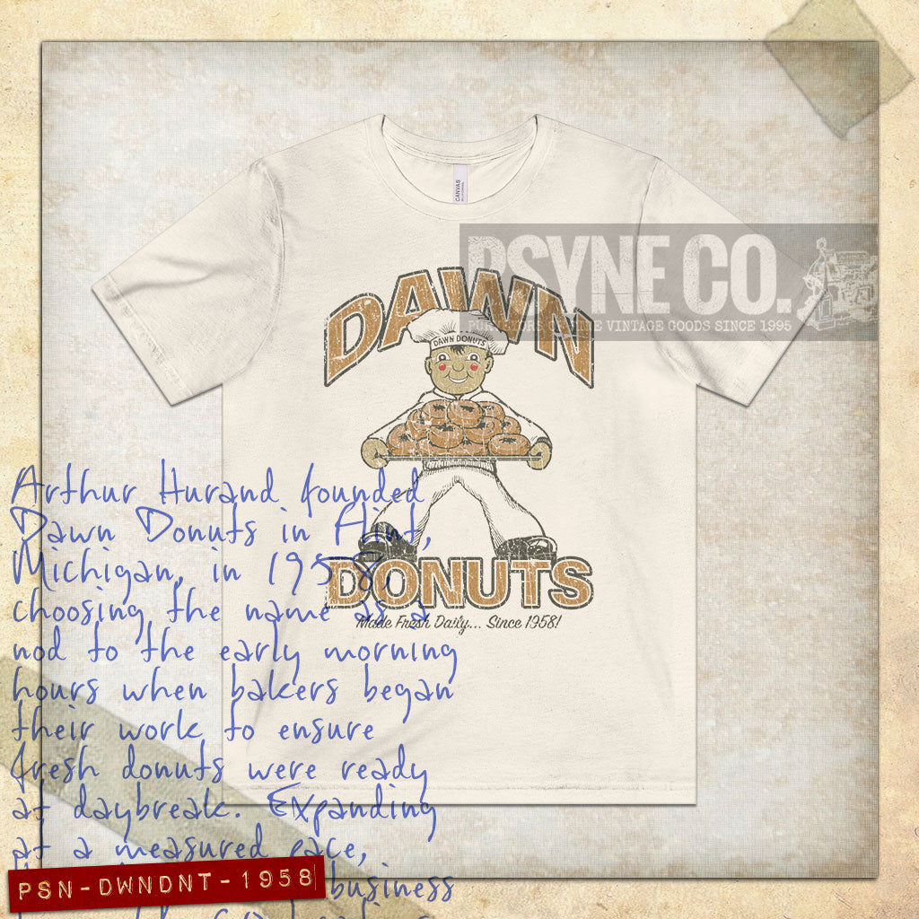 Dawn Donuts 1958 Vintage Men's T-Shirt