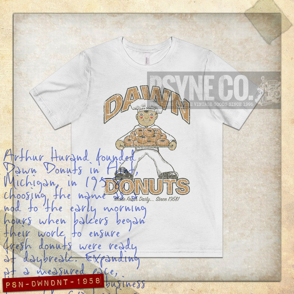 Dawn Donuts 1958 Vintage Men's T-Shirt