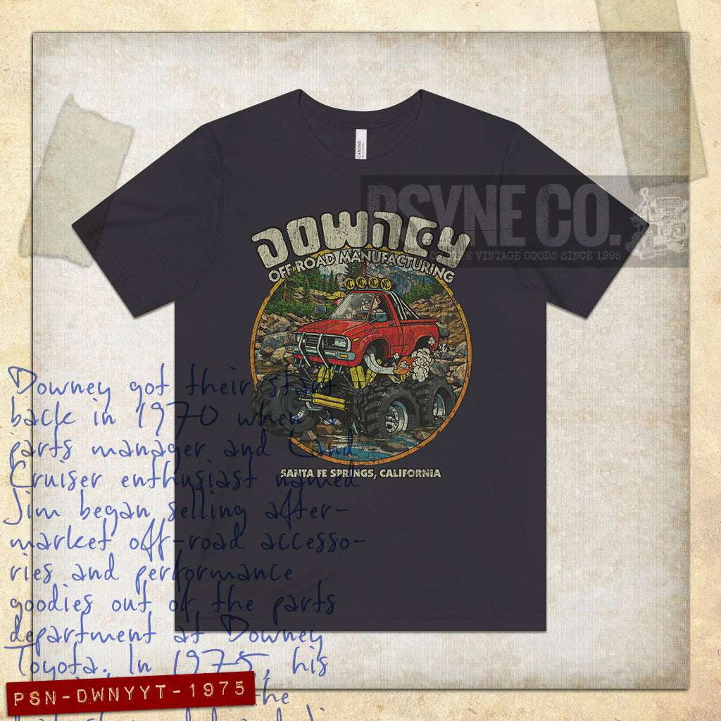 Downey Off Road Yota Truckin' 1975 Vintage Men's T-Shirt