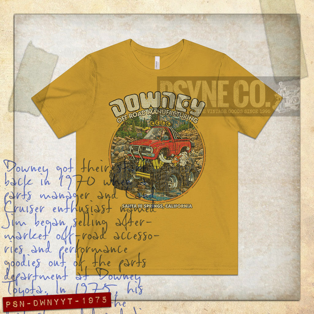Downey Off Road Yota Truckin' 1975 Vintage Men's T-Shirt