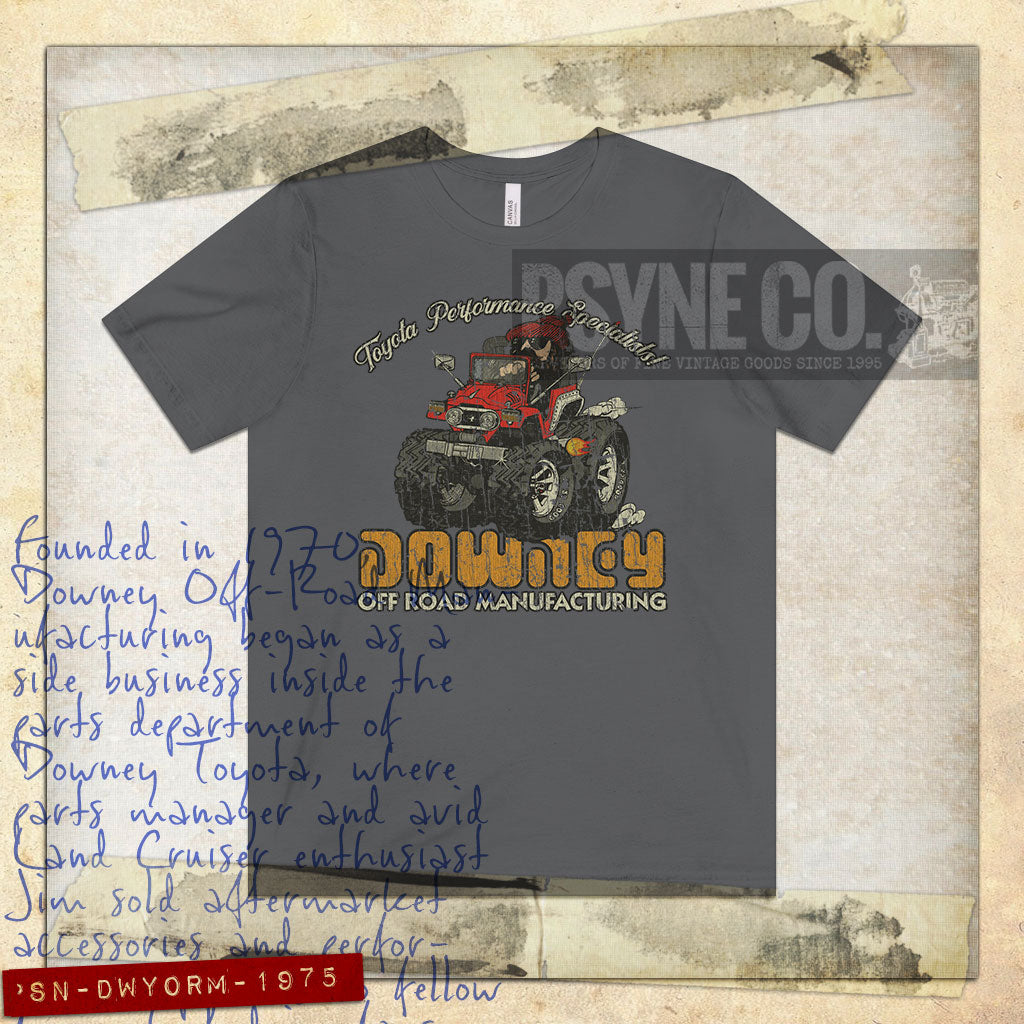 Downey Off Road Manufacturing 1975 Vintage Men's T-Shirt