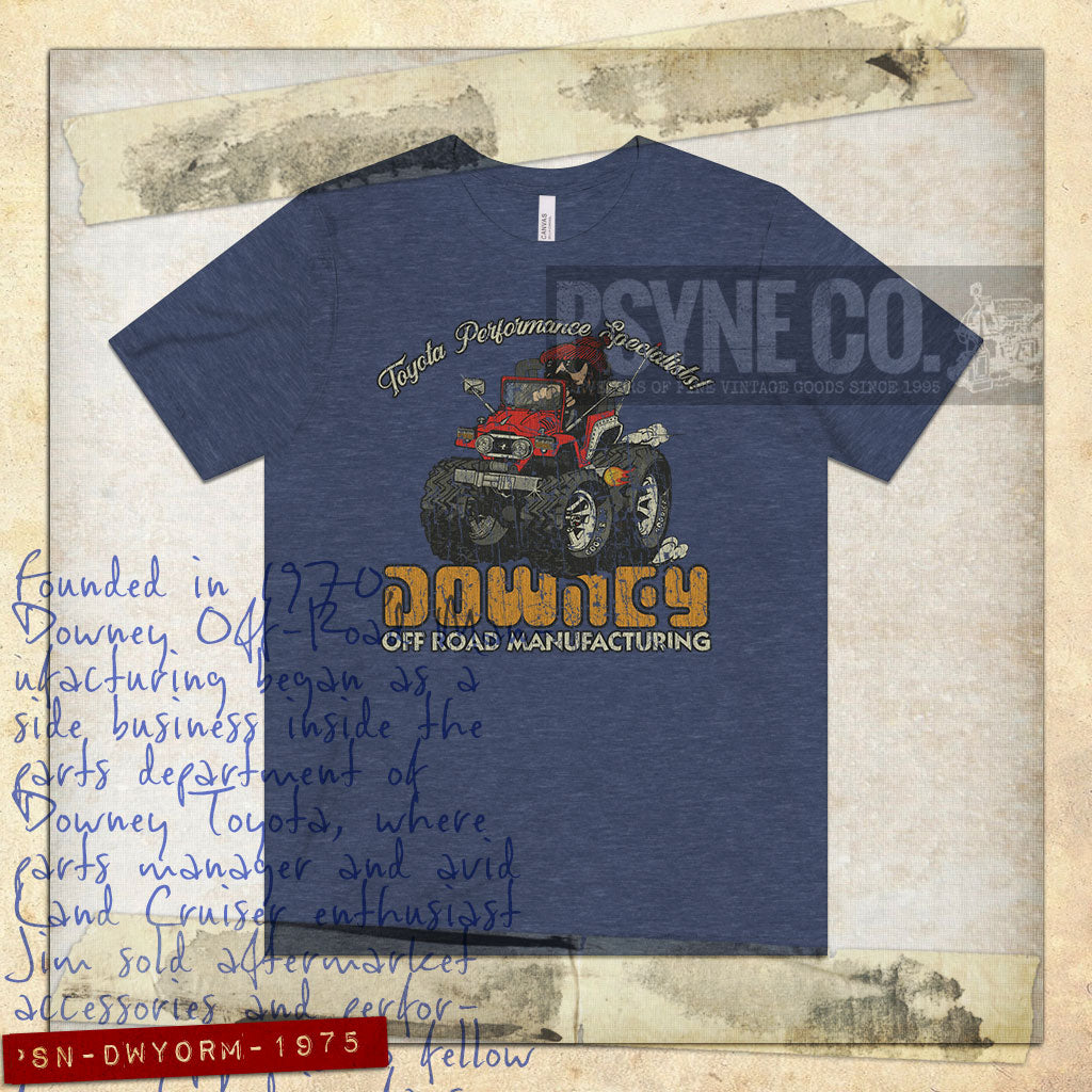 Downey Off Road Manufacturing 1975 Vintage Men's T-Shirt