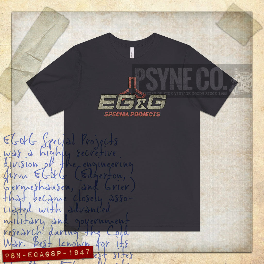 EG&G Special Projects 1947 Vintage Men's T-Shirt