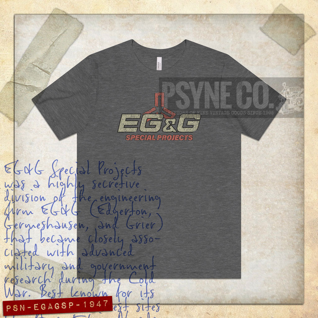 EG&G Special Projects 1947 Vintage Men's T-Shirt